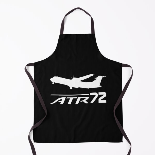 Item preview, ATR 72 Silhouette Print (White) designed and sold by Katheri3102487.