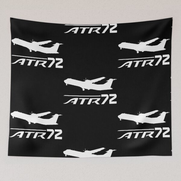 Item preview, ATR 72 Silhouette Print (White)  designed and sold by Katheri3102487.