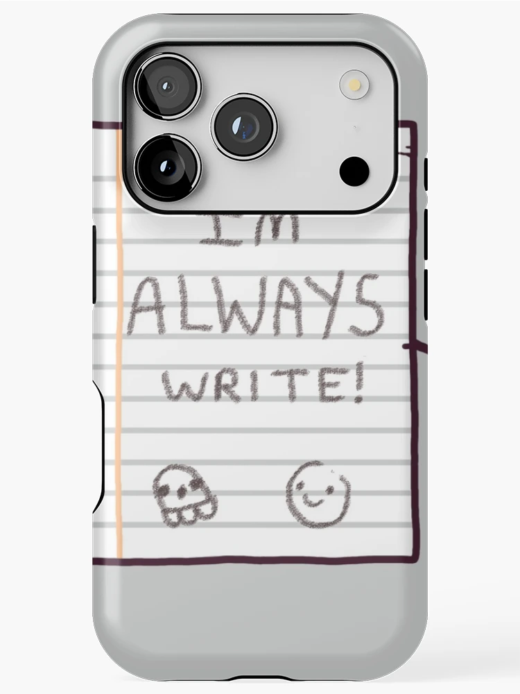 Thumbnail 1 of 4, iPhone Case, Always write designed and sold by Randyotter.