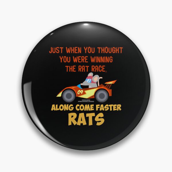Item preview, You Thought You Were Winning The Rat Race Funny Inspirational Novelty Gift  designed and sold by BruceJo2744454.