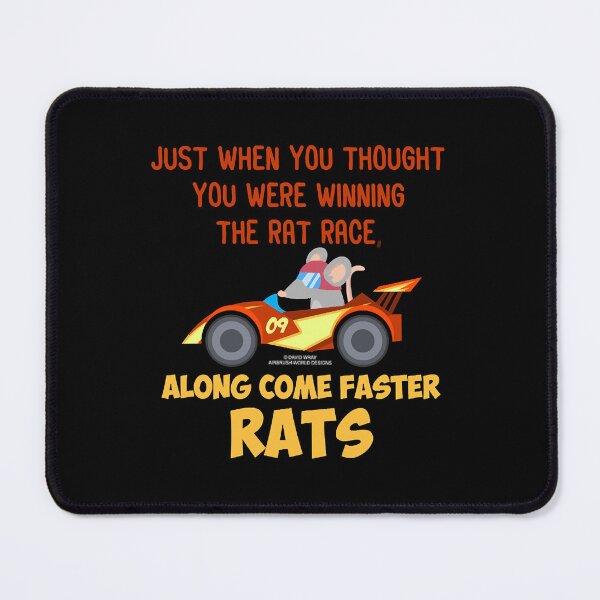 Item preview, You Thought You Were Winning The Rat Race Funny Inspirational Novelty Gift designed and sold by BruceJo2744454.