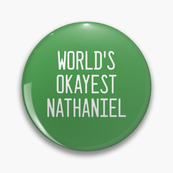 Item preview, World's Okayest Nathaniel designed and sold by TimespunThreads.