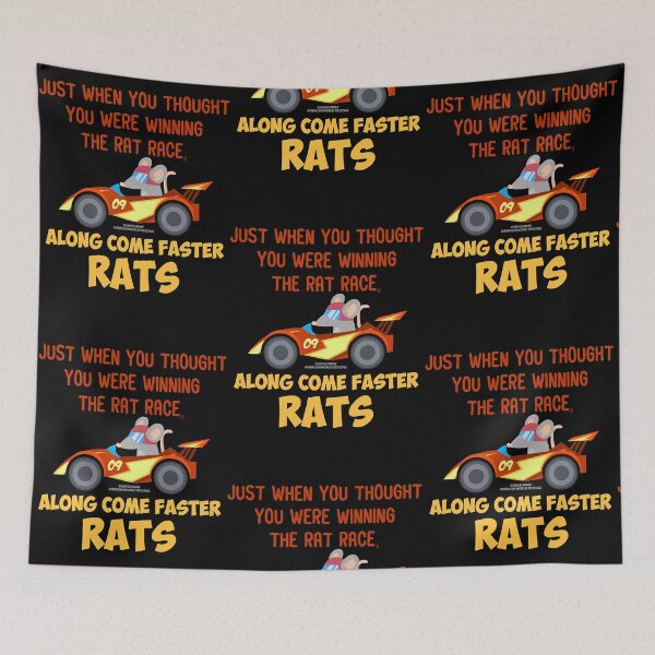 Item preview, You Thought You Were Winning The Rat Race Funny Inspirational Novelty Gift  designed and sold by BruceJo2744454.