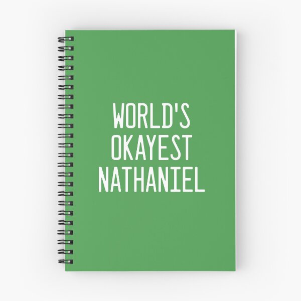 Item preview, World's Okayest Nathaniel designed and sold by TimespunThreads.