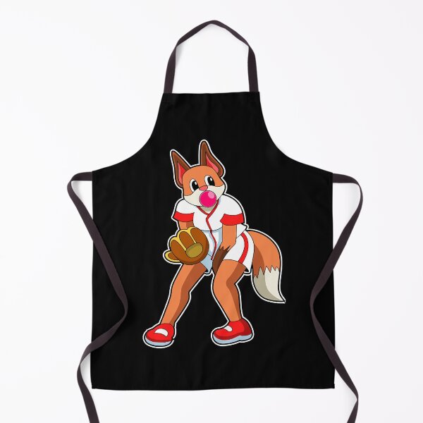 Item preview, Fox at Baseball with Baseball glove  designed and sold by JasonTo5959684.