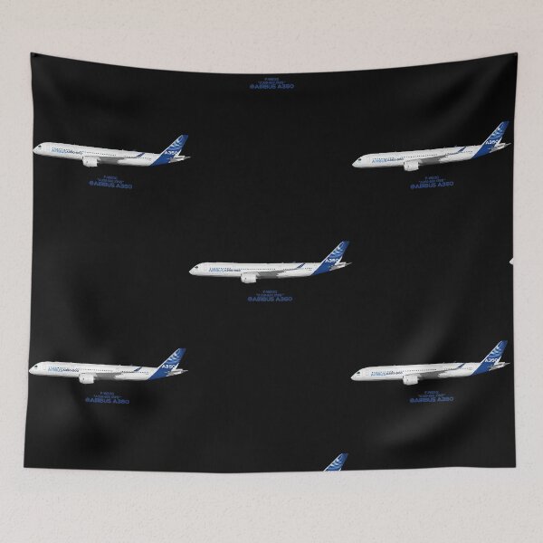 Item preview, Illustration of Airbus A350 F-WZGG  designed and sold by Barbara6314378.