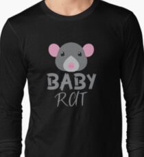 BABY RAT (with a matching Mama Rat and Papa Rat) Long Sleeve T-Shirt