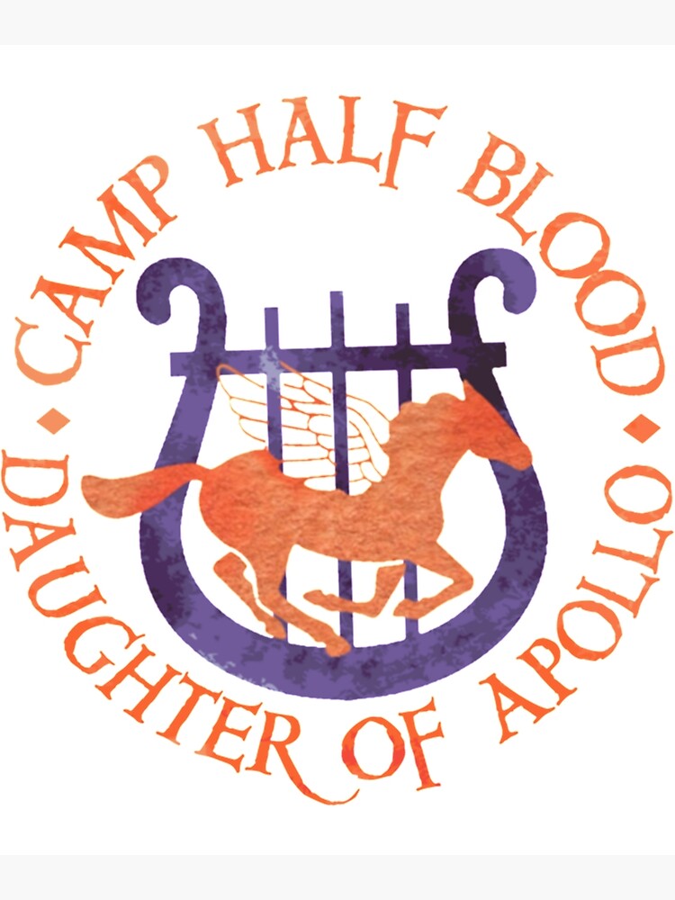 Camp Half-Blood logo Photographic Print for Sale by redcharparker