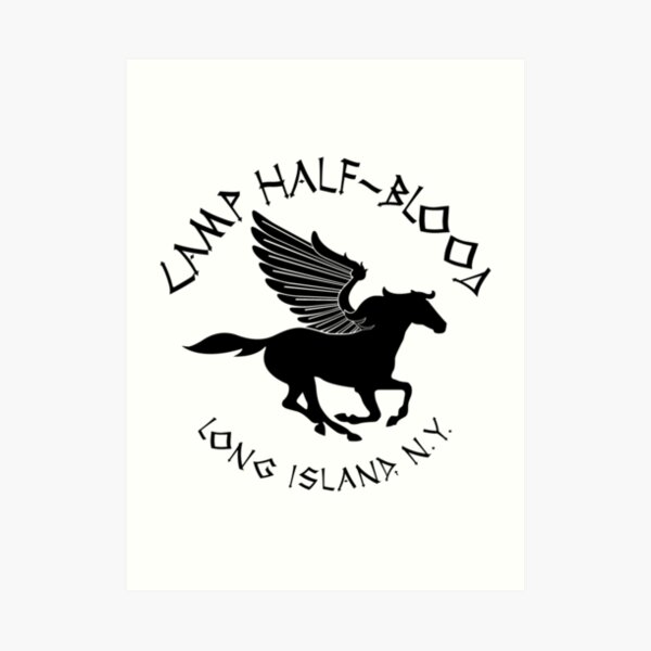 camp half blood logo Art Print