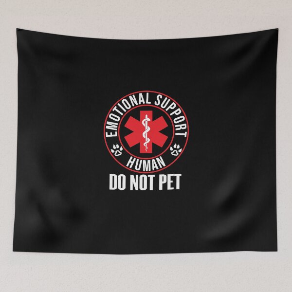 Item preview, Emotional Support Human Do Not Pet - Service Dog Love Humor designed and sold by Kally11.