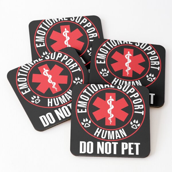 Item preview, Apoyo emocional Humano No acariciar - Servicio Perro Amor Humor designed and sold by Kally11.