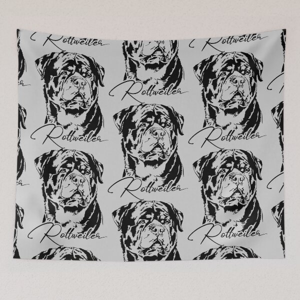 Item preview, Rottweiler Portrait Dog Portrait Dog Rottie designed and sold by dogarts.
