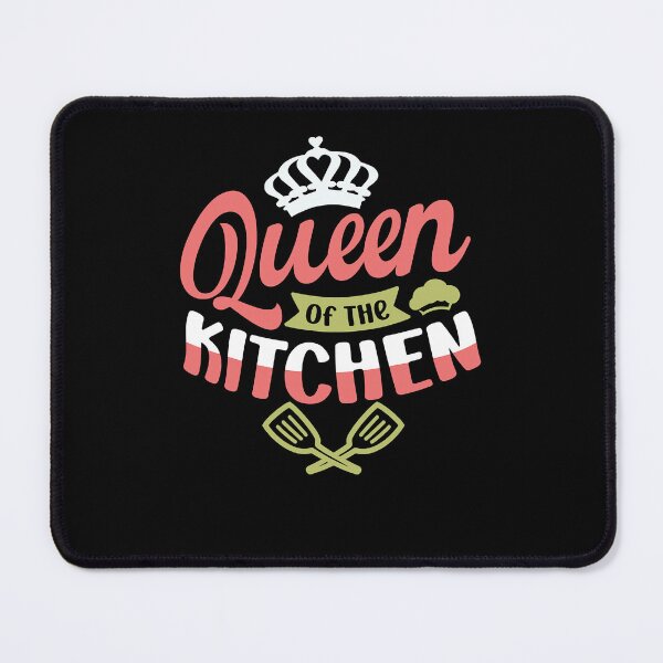 Aperçu de l'œuvre Reine de la cuisine pour un sous-chef cuisinier drôle de cuisine créée et vendue par fostebris.