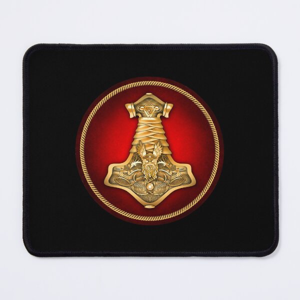Item preview, Norse Thor's Hammer - Red  designed and sold by Katheri3102487.