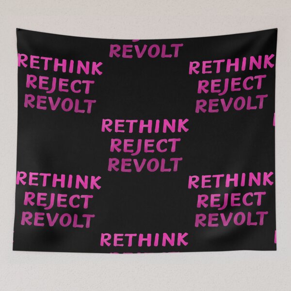 Item preview, Rethink Reject Revolt  designed and sold by Crystal7369376.