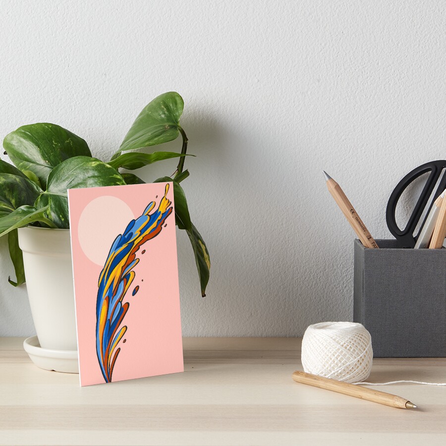 Item preview, Art Board Print designed and sold by StudioHitsu.