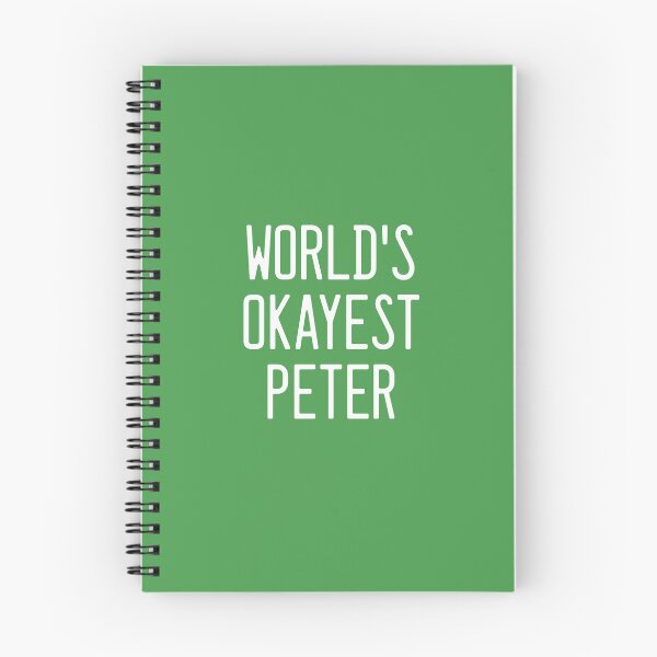 Item preview, World's Okayest Peter designed and sold by TimespunThreads.