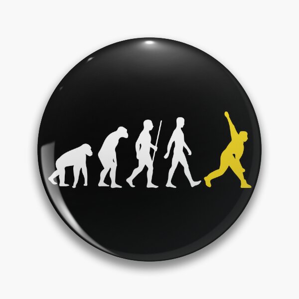 Item preview, Cricket Evolution Bowler Batsman Player Fans designed and sold by alltheprints.
