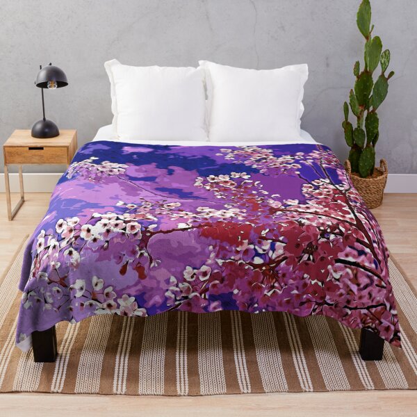 Item preview, Blooming cherry tree, color print designed and sold by artdragongift 15.