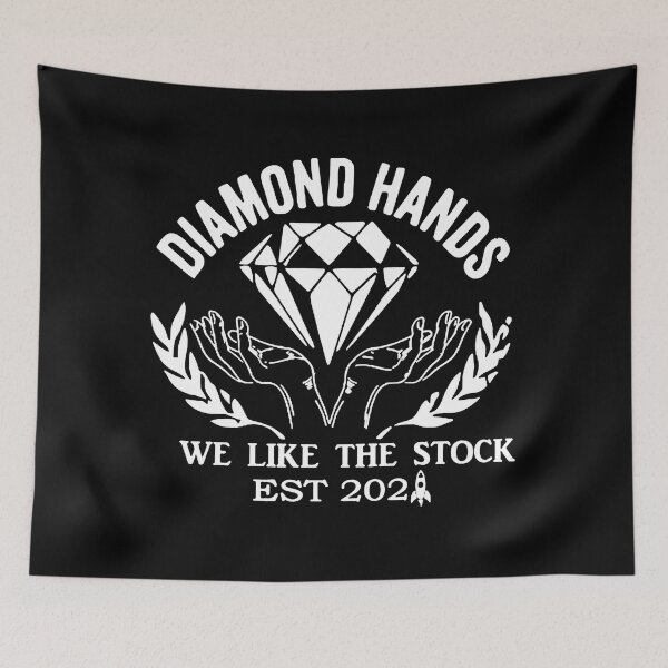 Item preview, Diamond Hands We Like The Stock designed and sold by pambajeng.