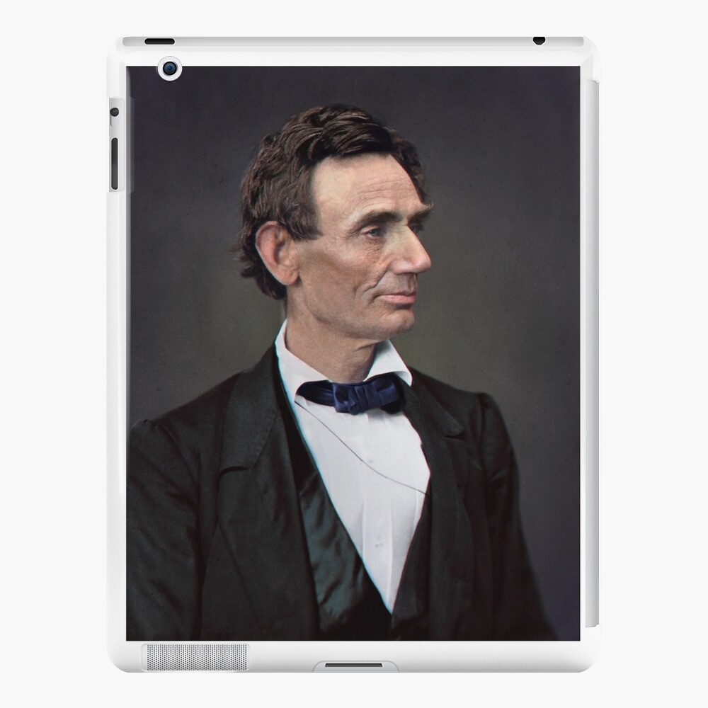 Abraham Lincoln, circa 1863 iPad Case & Skin