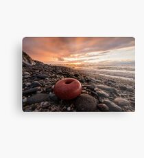 Point of view from the beach Metal Print