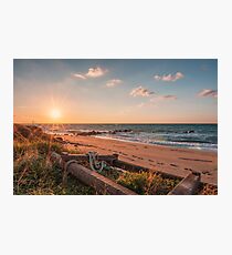 Point of view from the beach Photographic Print