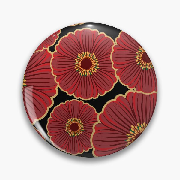 Item preview, Asian Inspired Floral Pattern designed and sold by Makanahele.