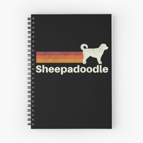 Item preview, Sheepadoodle Dog Vintage Retro Pet Lover designed and sold by rafaeltto.