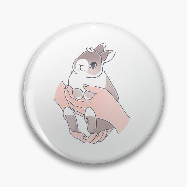 Item preview, How to hold bunny correctly STICKER designed and sold by Seversays.