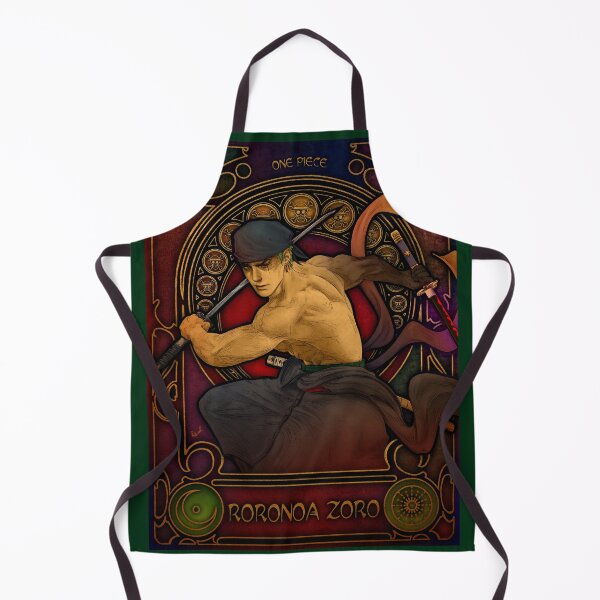 Item preview, FANART Zoro de One Piece en estilo Art Nouveau 2 designed and sold by AlexaelArtworks.