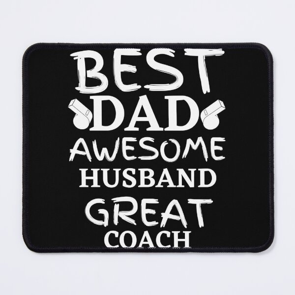 Item preview, Best dad Awesome Husband Great Coach Gift designed and sold by Zilch-o.