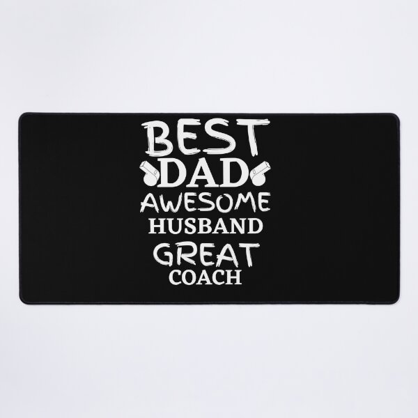 Item preview, Best dad Awesome Husband Great Coach Gift designed and sold by Zilch-o.