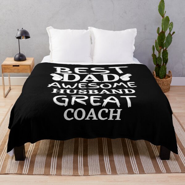 Item preview, Best dad Awesome Husband Great Coach Gift designed and sold by Zilch-o.
