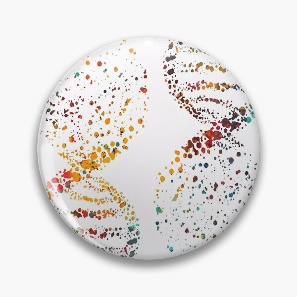 Item preview, DNA, Watercolor Art,Dna double helix genetic Poster designed and sold by robakuobivinsa.