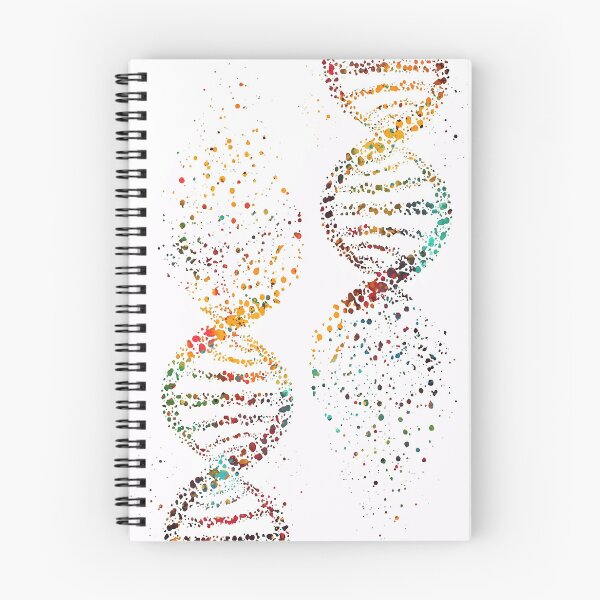 Artikelvorschau, DNA, Aquarellkunst, genetisches Poster der DNA-Doppelhelix entworfen und verkauft von robakuobivinsa.