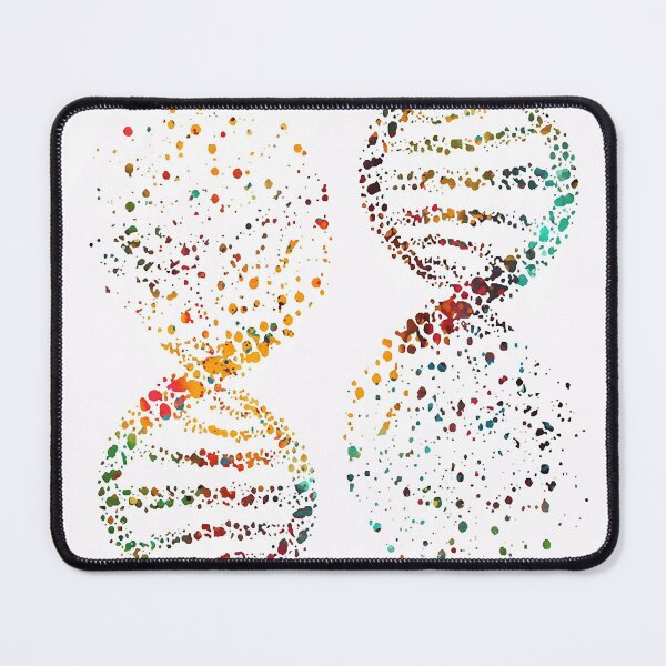 Item preview, DNA, Watercolor Art,Dna double helix genetic Poster designed and sold by robakuobivinsa.