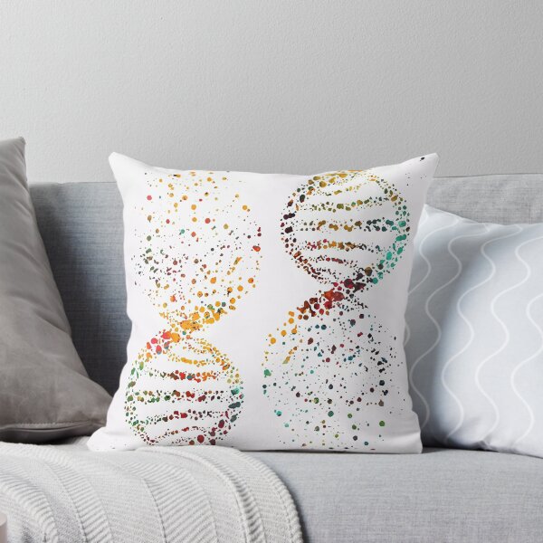 Item preview, DNA, Watercolor Art,Dna double helix genetic Poster designed and sold by robakuobivinsa.