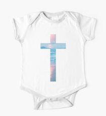 Christian Cross One Piece - Short Sleeve