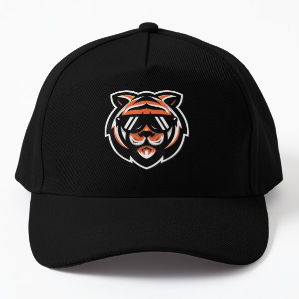 Cool Bengal Tiger with Sunglasses Joe Burrow Baseball Cap | Redbubble