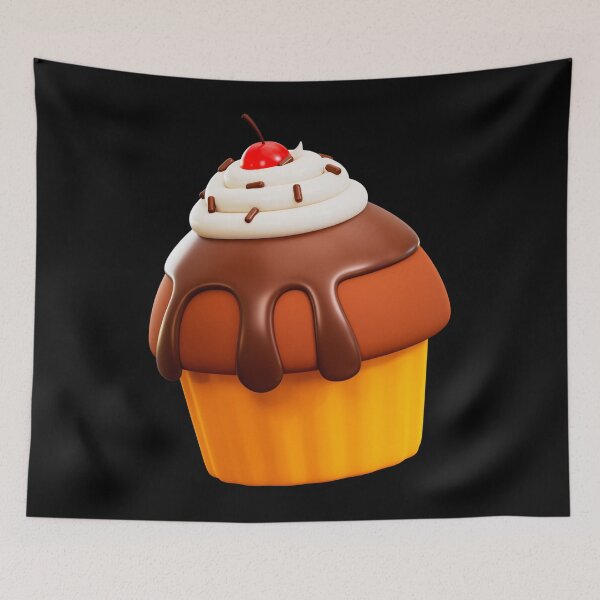 Item preview, 3D  Chocolate Cupcake  designed and sold by 3Dimension.