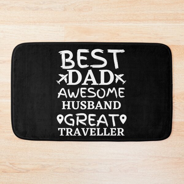 Item preview, Best dad Awesome Husband Great Traveller Gift designed and sold by Zilch-o.