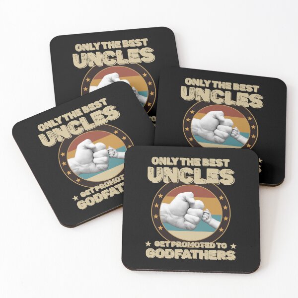 Item preview, Only The Best Uncles Get Promoted To Godfathers  designed and sold by RoyDenn8942272.