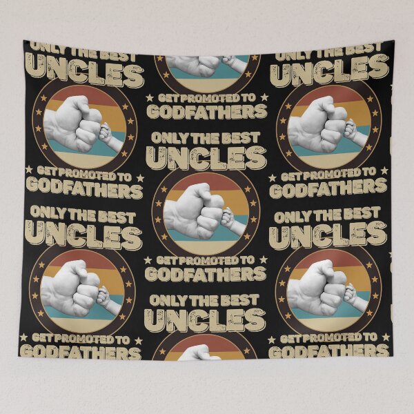 Item preview, Only The Best Uncles Get Promoted To Godfathers  designed and sold by RoyDenn8942272.
