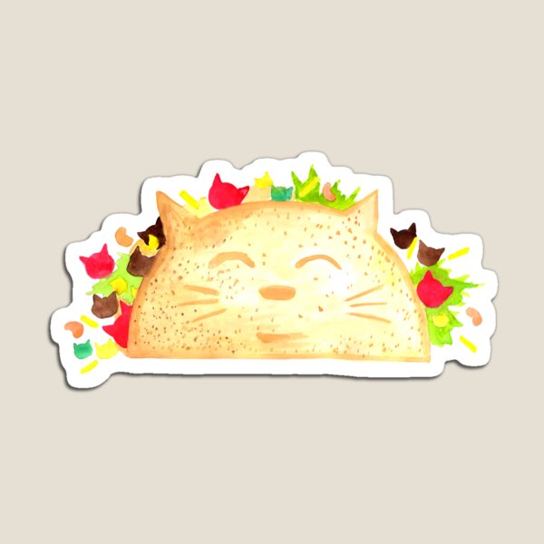 Taco Cat - By Merrin Dorothy Magnet