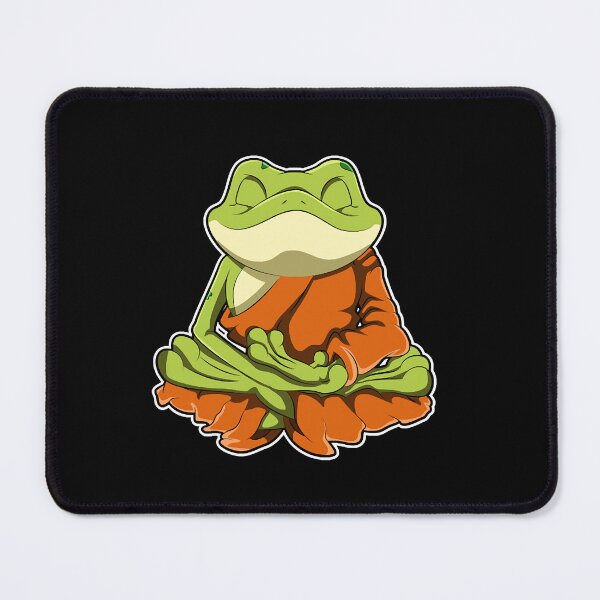 Item preview, Frog at Yoga in Cross-legged  designed and sold by Matthew2743915.
