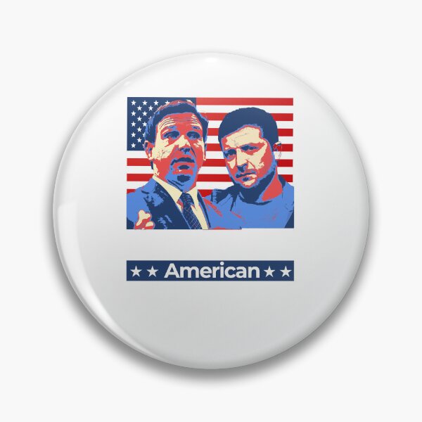 Item preview, Ron DeSantis American Zelensky Ukrainian Support designed and sold by Donnie56441.