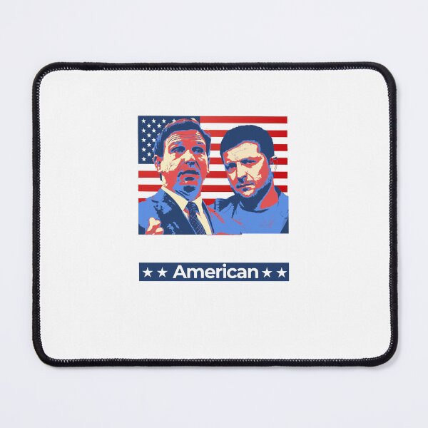 Item preview, Ron DeSantis American Zelensky Ukrainian Support designed and sold by Donnie56441.