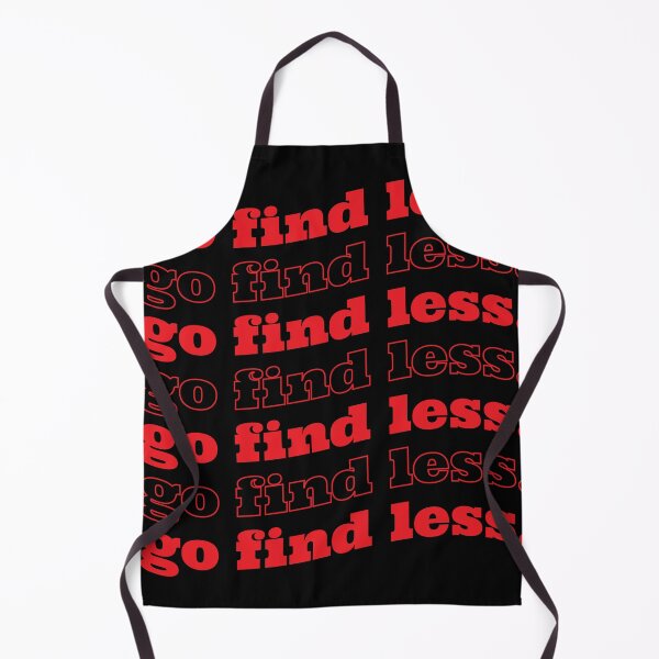 Item preview, Go Find Less Elyse Myers Inspired Design Red Repeating Wave Effect Street Style Typography designed and sold by TheMugsZone.