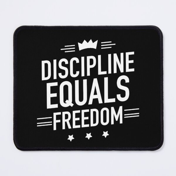 Item preview, Discipline Equals Freedom - Motivational designed and sold by Dip-Art.